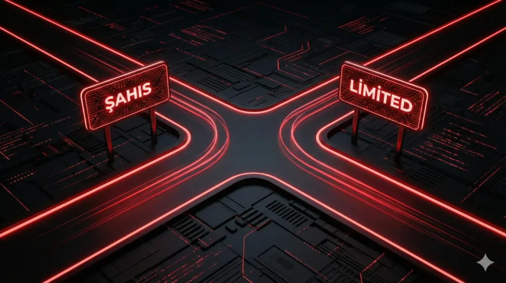 E-ticaret girişiminiz için kritik dönemeç: Şahıs şirketi ve limited şirket arasında seçim yapmak.
E-ticaret için şahıs şirketi mi limited mi?