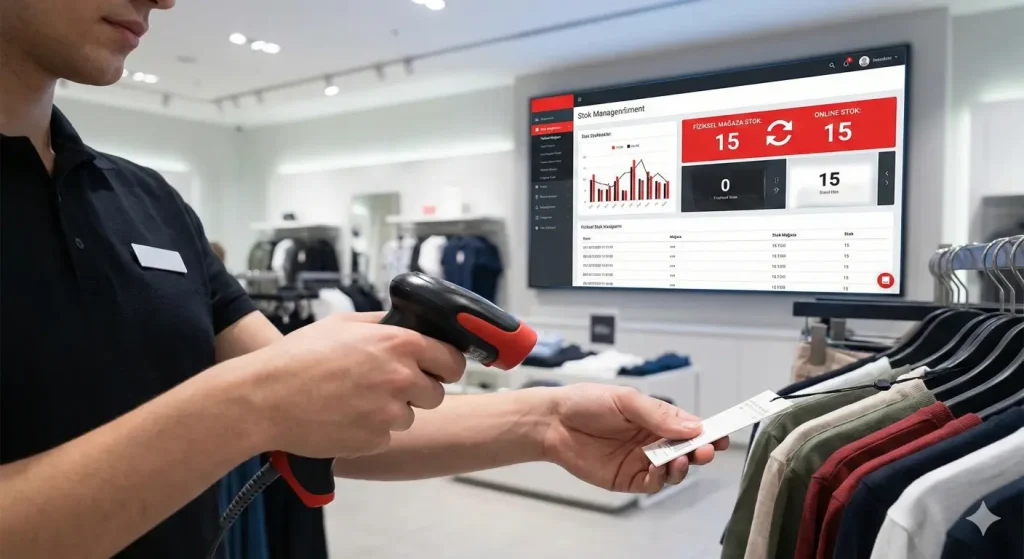 Mağaza ve e-ticaret stok entegrasyonu.