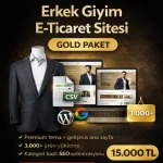 Erkek Giyim E-Ticaret Sitesi