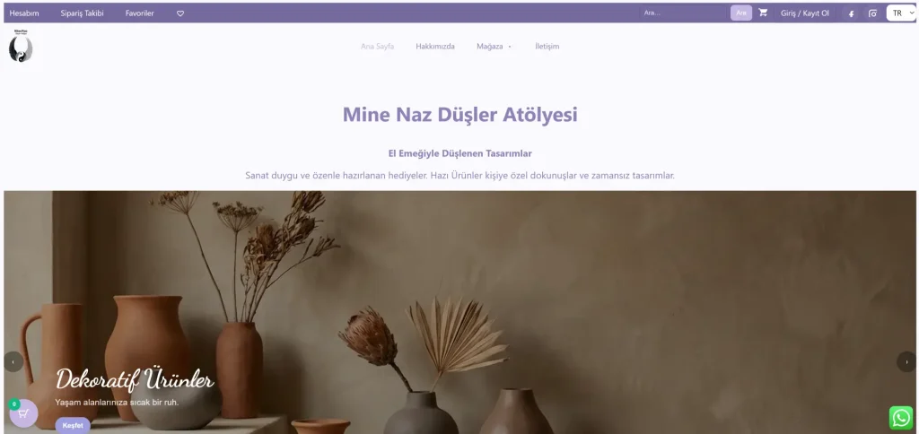 Getir Hediye E-Ticaret Sitesi